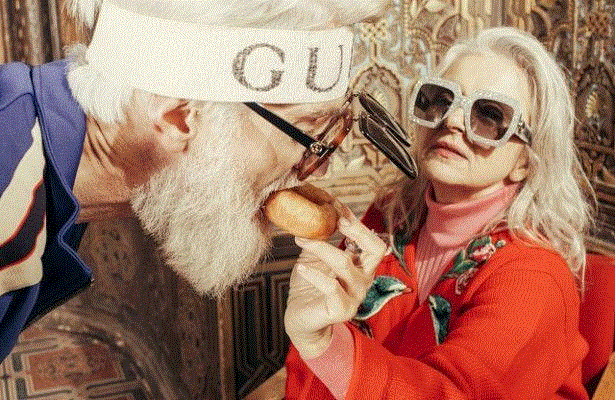 最小61,最大87,这群爷爷奶奶一出场,秒杀维密大长腿,GUCCI都争相合作,爷爷,奶奶,出场,维密,GUCCI,模特,皱纹,气质,俄罗斯,老人