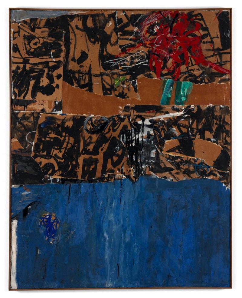 ▲&nbsp;艾伦·卡普洛（Allan Kaprow），《蓝、蓝、蓝》（Blue Blue Blue