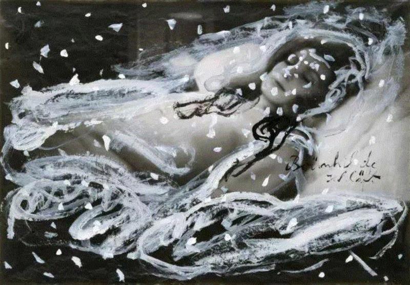 Brünnhilde Sleeps （沉睡的Brünnhilde）,安塞姆·基弗：纸上的“激怒”,安塞姆·基弗,基弗,纳粹,大都会博物馆,神话,建筑,Anselm,Kiefer,安塞,大型油画