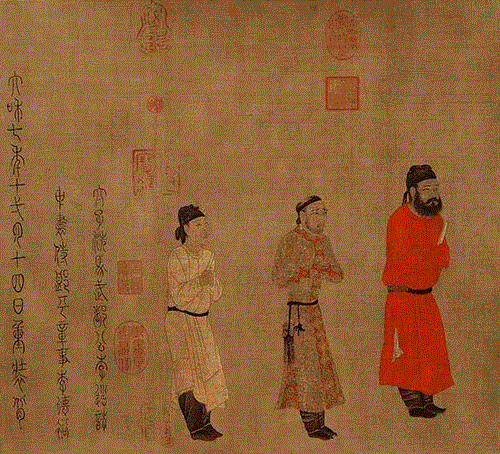 线上 | “胜似真迹——中国古代书画复制精品”线上专场第四期,真迹,中国古代书画,人物,绘画,周文矩,镜心,公元,南唐,高仿真复制品,绢本
