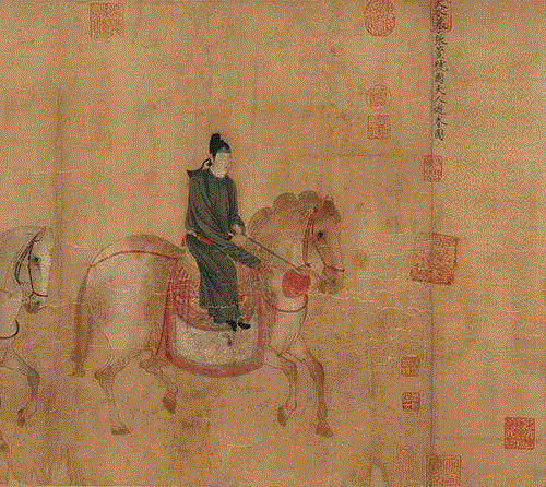 线上 | “胜似真迹——中国古代书画复制精品”线上专场第四期,真迹,中国古代书画,人物,绘画,周文矩,镜心,公元,南唐,高仿真复制品,绢本
