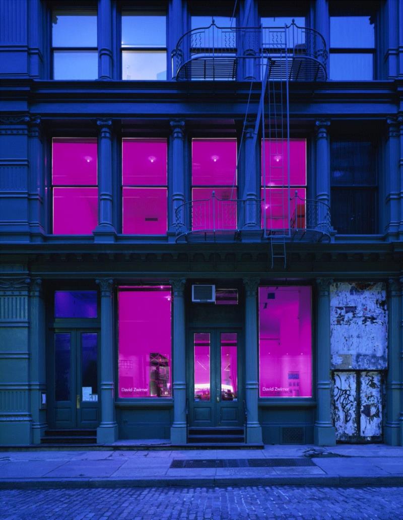展场照，《戴安娜·塔特尔：在你之下正在绽放的天空》（&nbsp;Diana Thater:&nbsp