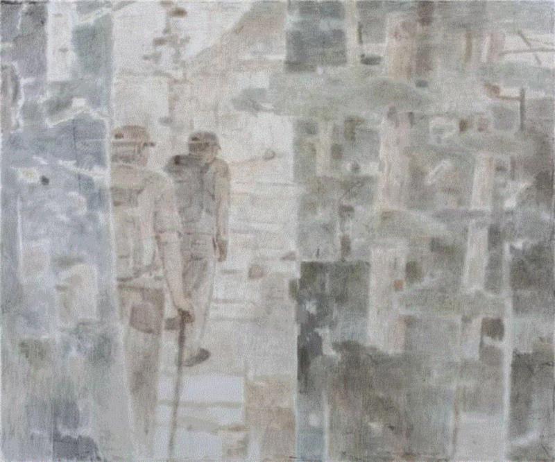 看见山一/ Seeing MoutainⅠ&nbsp; ,蜂巢评论 | 夏禹：虚实，轻重与透明的坦培拉,坦培拉,夏禹,蜂巢,虚实,评论,水墨,蜂巢当代艺术中心,透明性,Tempera,Hive