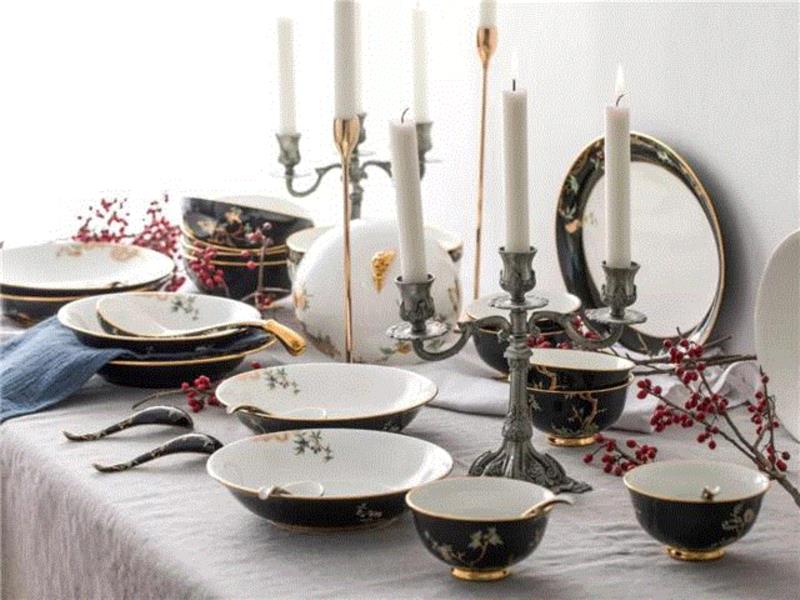 过年来一套国宴餐具，体面！,餐具,国宴,瓷器,石榴,寓意,家园,葫芦,上图,峰会,元首
