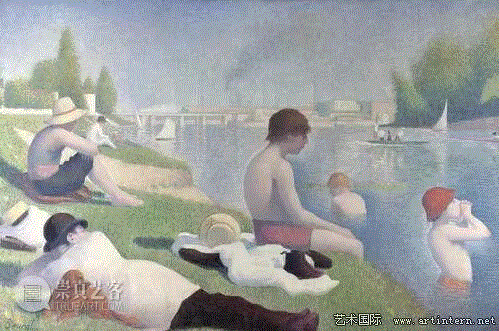 《浴》,他让绘画充满艺术趣味 ,绘画,Seurat,Georges,乔治·修拉