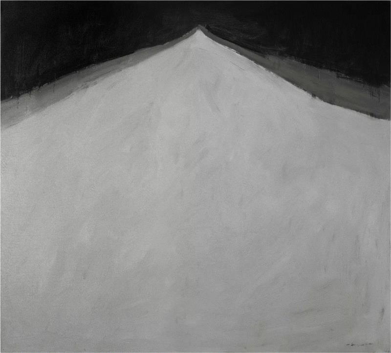 高山  210cm x 190cm  布面油画  2017,汪一舟 : 高山仰止 | 漫艺术,汪一舟,文明,认知,气魄,高山,高远,出路,远见,禀赋,现代人