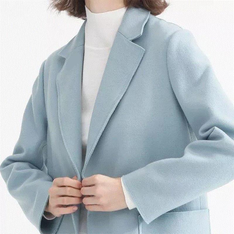 袖筒宽松，让你穿稍厚一点的内搭时，也很舒服。穿脱起来也更轻松。,这些衣服不挑身材，谁穿都好看,衣服,身材,身高,羊毛,模特,尺码,查看,大衣,体重,pieces