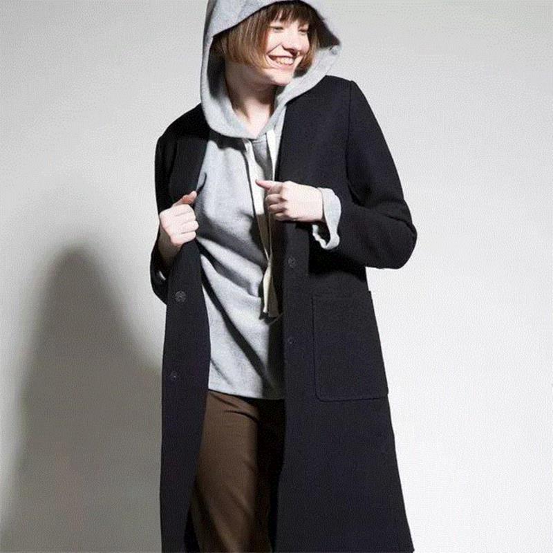 百搭黑色。最显瘦，还带有酷酷的帅气感。,这些衣服不挑身材，谁穿都好看,衣服,身材,身高,羊毛,模特,尺码,查看,大衣,体重,pieces