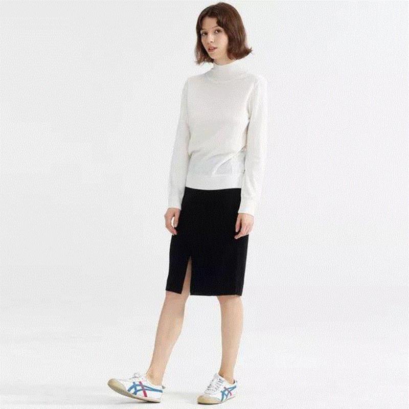 前开叉设计，能从视觉上起到拉长双腿线条的效果。,这些衣服不挑身材，谁穿都好看,衣服,身材,身高,羊毛,模特,尺码,查看,大衣,体重,pieces