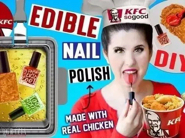 【搞事情】世界上最小的KFC，一份炸鸡还没有手指大,炸鸡,手指,KFC,肯德基,套餐,门店,餐厅,土豆泥,视频,烹饪