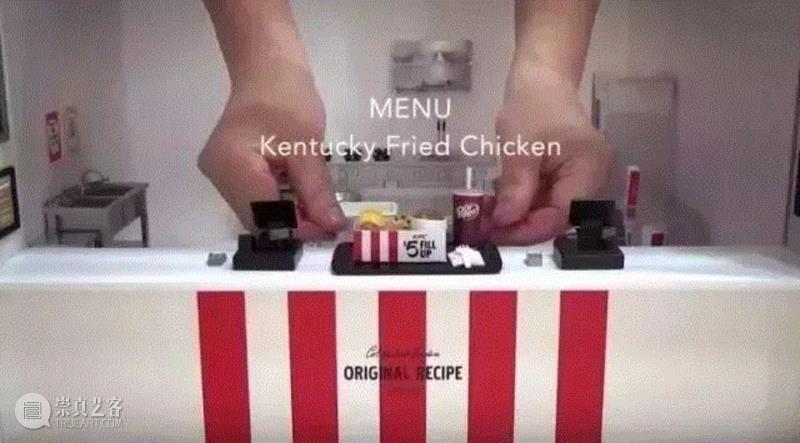【搞事情】世界上最小的KFC，一份炸鸡还没有手指大,炸鸡,手指,KFC,肯德基,套餐,门店,餐厅,土豆泥,视频,烹饪