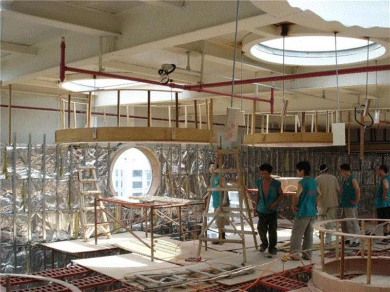 2007年,时代美术馆建筑施工中,生产 | 赵趄:从广东美术馆时代分馆到时代美术馆,时代美术馆,广东美术馆,分馆,美术馆,库哈斯,时代地产,企业,三年展,公益,建筑
