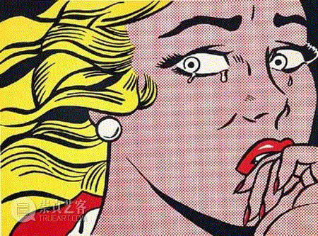 Crying Girl,1963,罗伊·利希滕斯坦（Roy Lichtenstein） ,抽象表现主义,波普艺术,利希滕斯坦,Lichtenstein,Roy,罗伊·利希滕斯坦