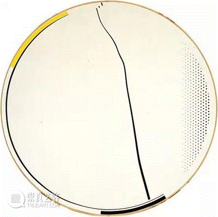 Mirror #1 (36" diameter),1970,罗伊·利希滕斯坦（Roy Lichtenstein） ,抽象表现主义,波普艺术,利希滕斯坦,Lichtenstein,Roy,罗伊·利希滕斯坦