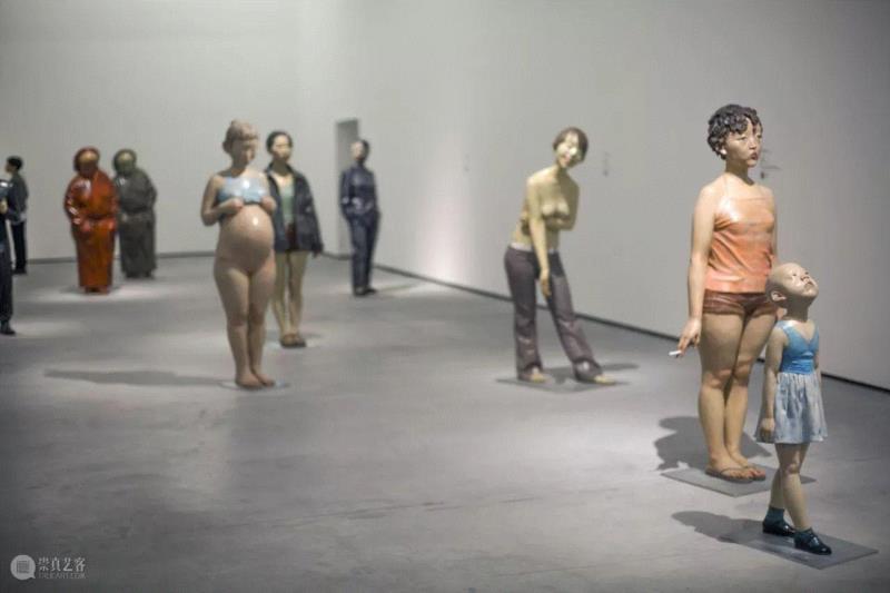 “保持沉默”系列部分作品,2006-2008, ?向京:生命中的隐痛与欢愉,没有人替我们看到,龙美术馆,向京,雕塑