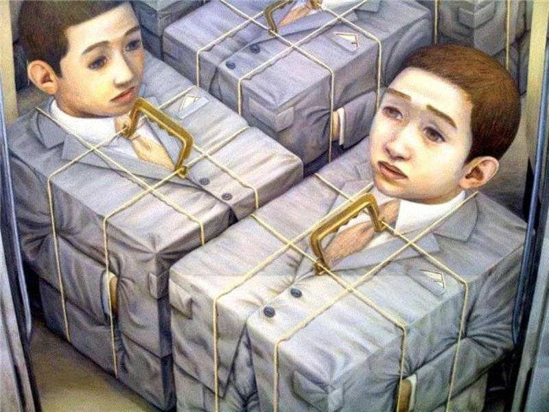【插画】这位年仅31岁的画家，画完这些后竟选择了自杀,自杀,插画,手绘,绘画,石田彻,石田彻也,名声,机械化,报名,强化
