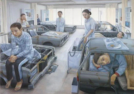 【插画】这位年仅31岁的画家，画完这些后竟选择了自杀,自杀,插画,手绘,绘画,石田彻,石田彻也,名声,机械化,报名,强化