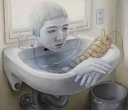 【插画】这位年仅31岁的画家，画完这些后竟选择了自杀,自杀,插画,手绘,绘画,石田彻,石田彻也,名声,机械化,报名,强化