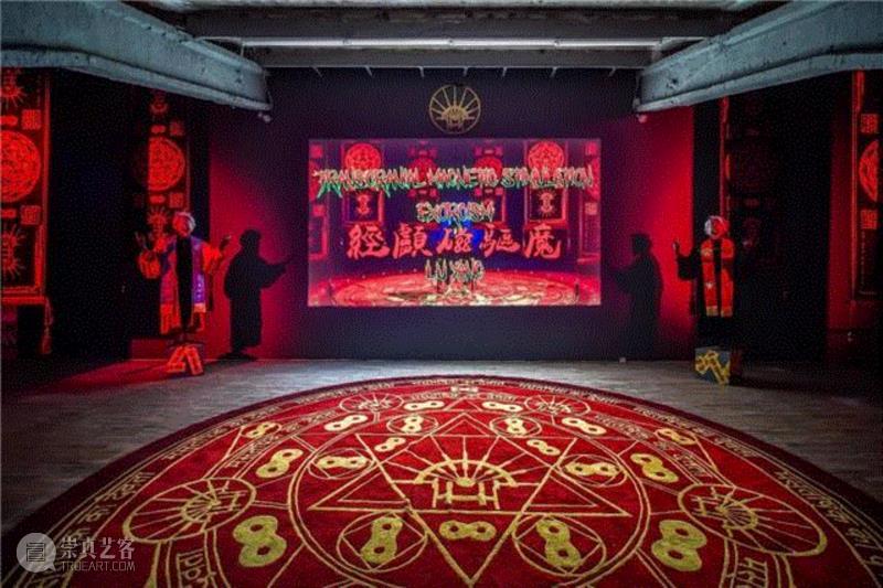 △ 经颅磁驱魔，TMS Exorcism,视频 | 陆扬：你为什么这么相信自己的肉体？,陆扬,视频,木木美术馆,电磁,TMS,Exorcism,脑髓,天国,electricmagnetic,brainology