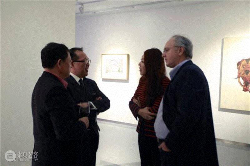 金杜律师事务所全球主席王俊峰先生、金杜艺术中心创始人李景汉先生、摩根士丹利亚太区联席首席执行官孙玮女