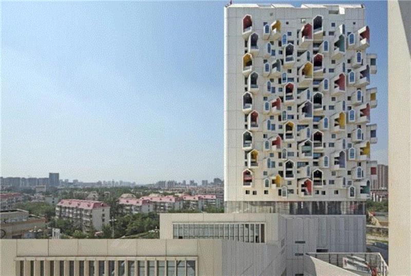 “第三空间”综合体 / 李兴钢工作室,李兴钢,综合,工作室,张广源,建筑,立面,平面图,模型,北楼,建筑师