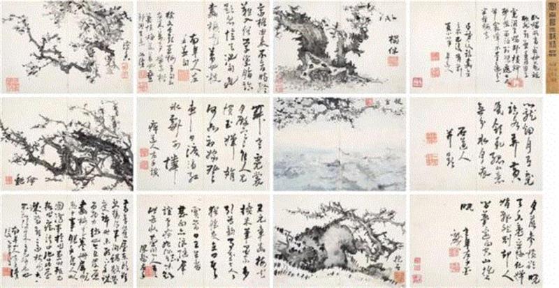 1447,【嘉德秋拍】“中国古代书画”日场——扬州八家专题精选,扬州,嘉德秋拍,中国古代书画,日场,边寿民,罗聘,梅花,李方膺,晴江,高凤翰