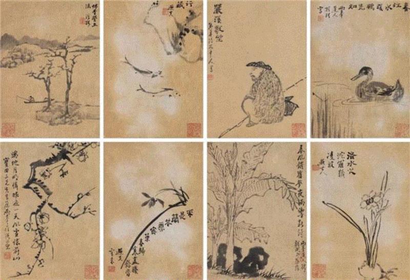 1455,【嘉德秋拍】“中国古代书画”日场——扬州八家专题精选,扬州,嘉德秋拍,中国古代书画,日场,边寿民,罗聘,梅花,李方膺,晴江,高凤翰