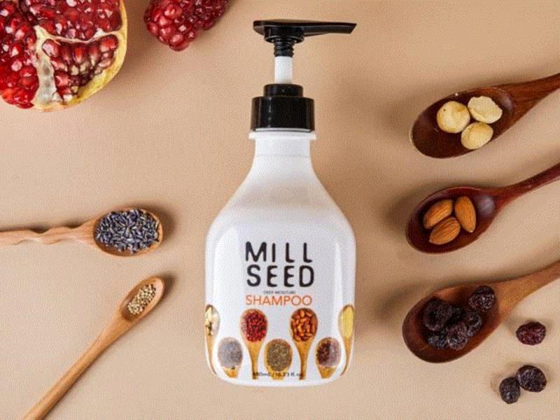 MILL SEED 深层滋润系列洗发水 480ml,你的蓬松秀发，有好闻的红茶香，真撩人,红茶,秀发,头发,SEED,植物,滋润,发丝,头皮,MILL,空气