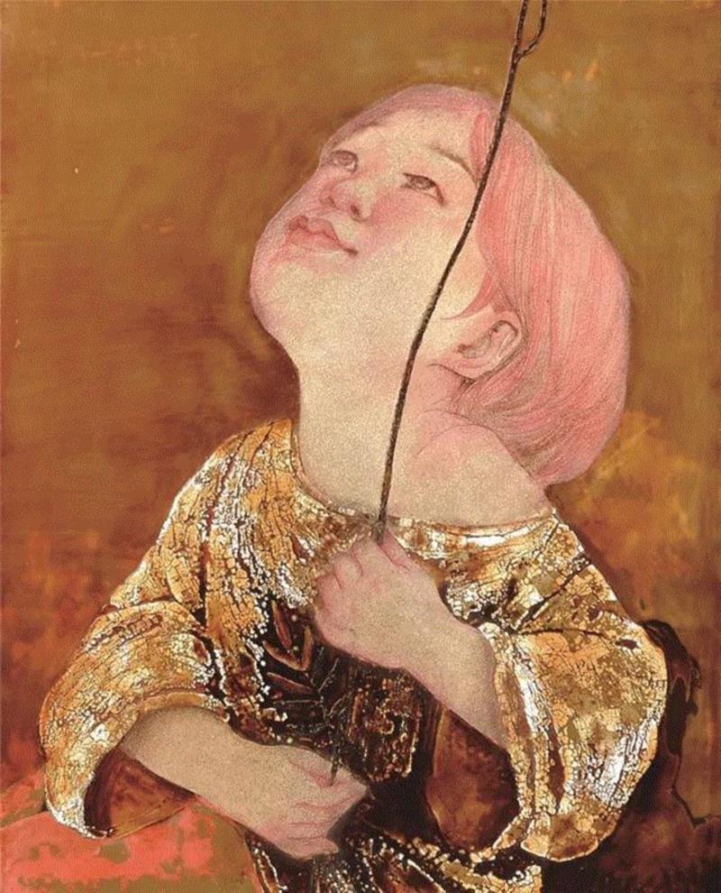 漆画专题 |  朱莉燕《鱼遇》,朱莉燕,漆画,福建省,画展,大漆,青年,绘画,漆艺,暧昧,等待