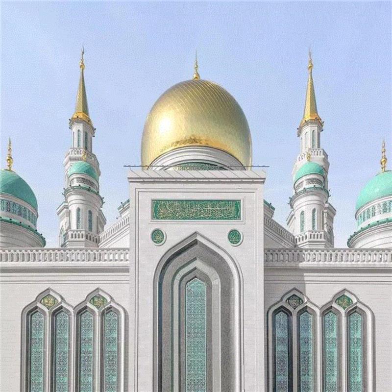▲&nbsp;Moscow Cathedral Mosque,一份实用的韦斯·安德森式的旅行清单,实用,韦斯·安德森,旅行,建筑,酒店,韦斯,音乐,巴黎,意大利,安德森