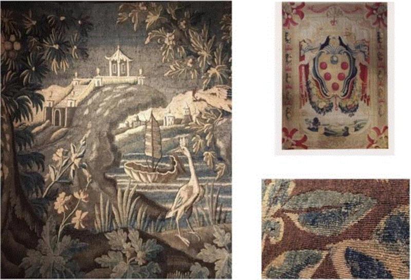▲“奇迹：贝利尼家族与文艺复兴特展”中展出的文艺复兴时期的挂毯,【讲座+工作坊】我们在一条线的两端：欧洲挂毯 vs 中国缂丝不得不说的那些事儿 | 2017.12.9（周六）,缂丝,挂毯,欧洲,两端,讲座,工作坊,周六,工艺,陈文,奇迹