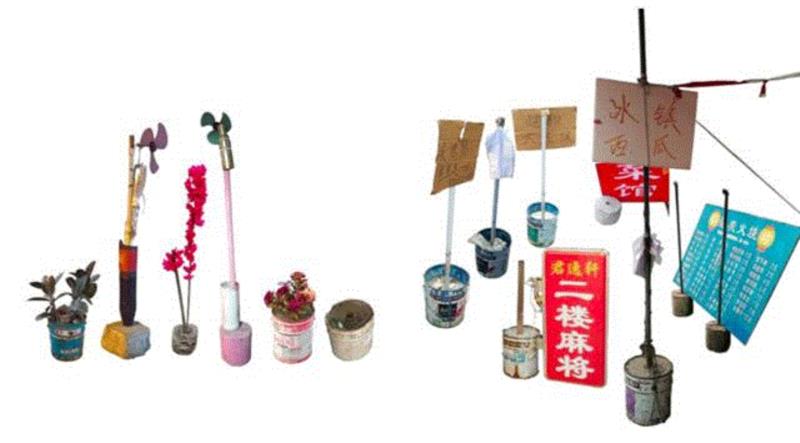 △ “人工石”被从所在环境中剥离出来，竟然显得很漂亮。,有人研究了一下路边的水泥墩子,墩子,水泥,楚吉妮,小楚,手册,民间,人工,策略,混凝土,特性