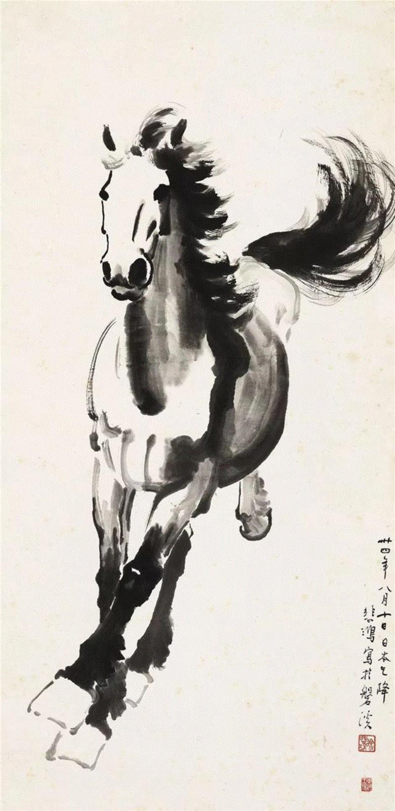 297,【嘉德秋拍】「大观·四海崇誉庆典之夜·近现代」专场之徐悲鸿,徐悲鸿,大观,四海,庆典,嘉德秋拍,齐白石,国民党,胜利,郑振文,齐白石的