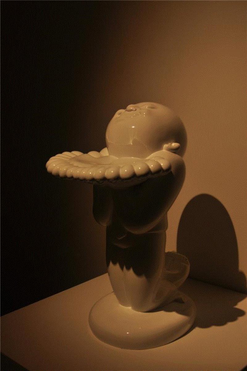 《我们这一代-Thank You!》 &nbsp; 铸铜 &nbsp;32×32×54cm &nbs