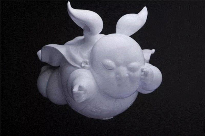 《梦想归来》NO.1 &nbsp; 玻璃钢 &nbsp;55×49×47cm &nbsp; 2010,【因赛艺术】高孝午：“再生”，回到自然的幻化,高孝午,再生,不锈钢,玻璃钢,图式,梦想,蜻蜓,符号,厦门,鲤鱼