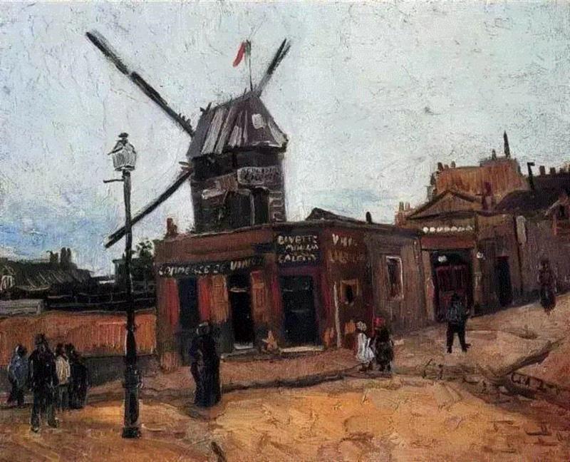 ▲ 上为电影截图，下为梵高原画,他活了37年，生前住精神病院，死后却身家上亿，成为传奇,精神病院,身家,传奇,梵高,电影,油画,导演,麦田,动画,信用卡