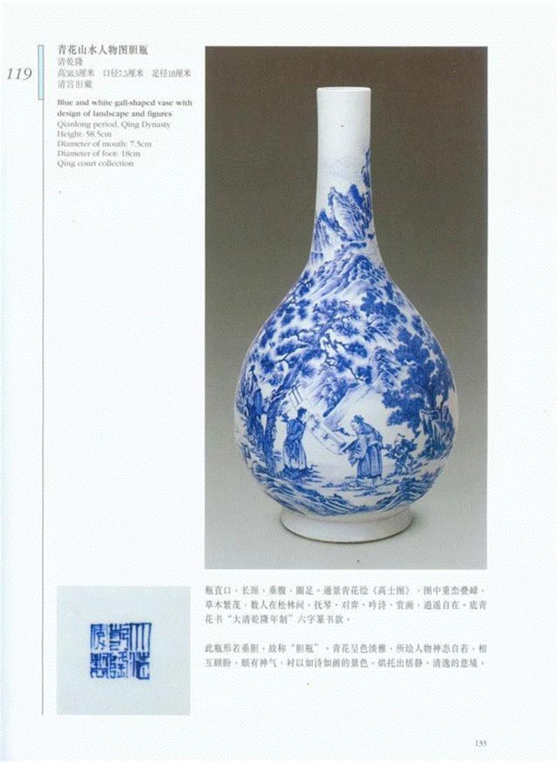 【嘉德秋拍】中西合璧 各臻其妙 | 清乾隆青花松鹿献瑞图大橄榄瓶,青花,橄榄,中西,清乾隆,合璧,嘉德秋拍,鹿献瑞,乾隆,绘画,宫廷画师