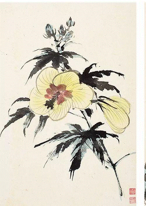 【嘉德秋拍】精工墨法 诗境繁花 | 谢稚柳山水及花卉册,谢稚柳,花卉,嘉德秋拍,精工,墨法,繁花,稚柳,谢稚,敦煌,册页