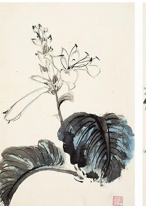 【嘉德秋拍】精工墨法 诗境繁花 | 谢稚柳山水及花卉册,谢稚柳,花卉,嘉德秋拍,精工,墨法,繁花,稚柳,谢稚,敦煌,册页