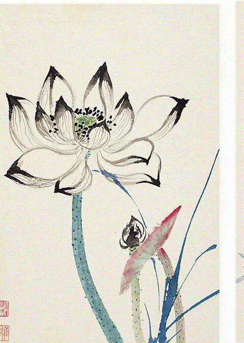 【嘉德秋拍】精工墨法 诗境繁花 | 谢稚柳山水及花卉册,谢稚柳,花卉,嘉德秋拍,精工,墨法,繁花,稚柳,谢稚,敦煌,册页