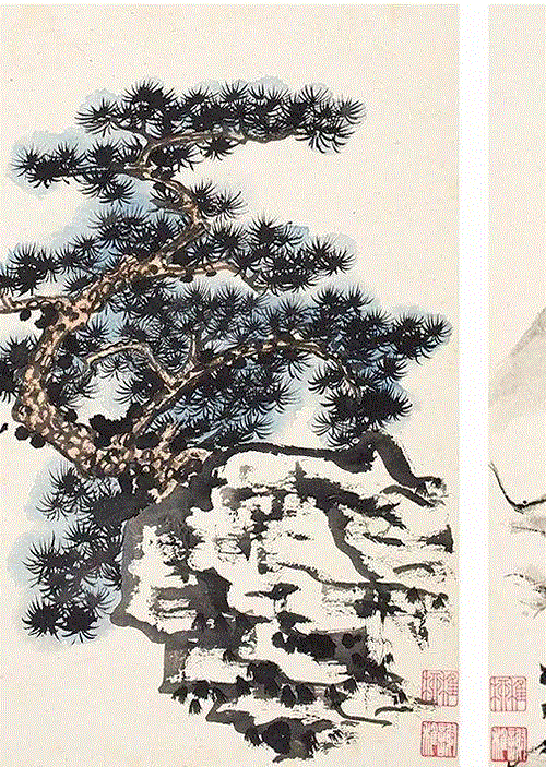 【嘉德秋拍】精工墨法 诗境繁花 | 谢稚柳山水及花卉册,谢稚柳,花卉,嘉德秋拍,精工,墨法,繁花,稚柳,谢稚,敦煌,册页