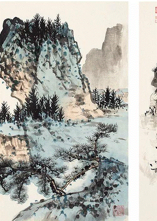 【嘉德秋拍】精工墨法 诗境繁花 | 谢稚柳山水及花卉册,谢稚柳,花卉,嘉德秋拍,精工,墨法,繁花,稚柳,谢稚,敦煌,册页