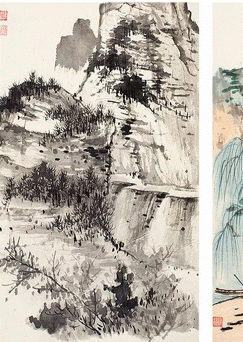 【嘉德秋拍】精工墨法 诗境繁花 | 谢稚柳山水及花卉册,谢稚柳,花卉,嘉德秋拍,精工,墨法,繁花,稚柳,谢稚,敦煌,册页