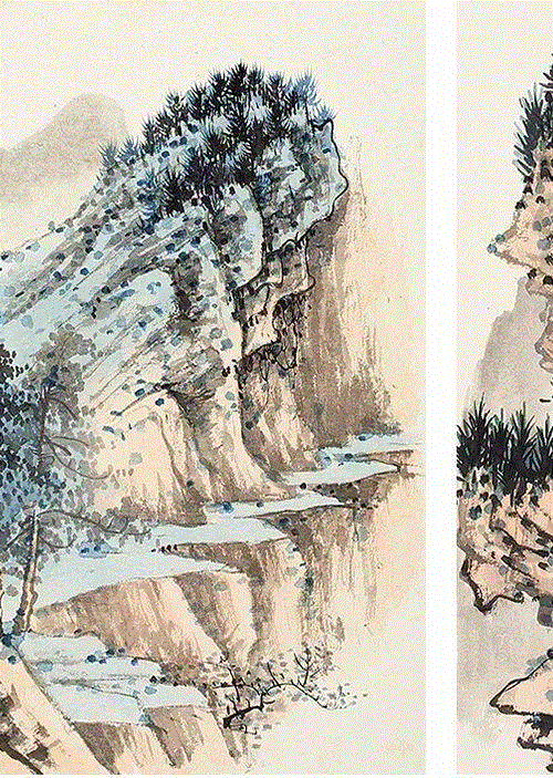 【嘉德秋拍】精工墨法 诗境繁花 | 谢稚柳山水及花卉册,谢稚柳,花卉,嘉德秋拍,精工,墨法,繁花,稚柳,谢稚,敦煌,册页