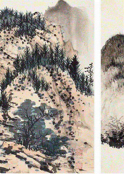 【嘉德秋拍】精工墨法 诗境繁花 | 谢稚柳山水及花卉册,谢稚柳,花卉,嘉德秋拍,精工,墨法,繁花,稚柳,谢稚,敦煌,册页