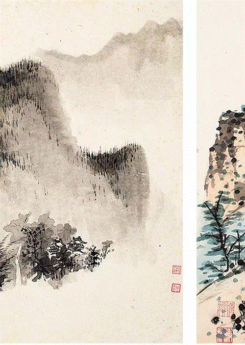 【嘉德秋拍】精工墨法 诗境繁花 | 谢稚柳山水及花卉册,谢稚柳,花卉,嘉德秋拍,精工,墨法,繁花,稚柳,谢稚,敦煌,册页