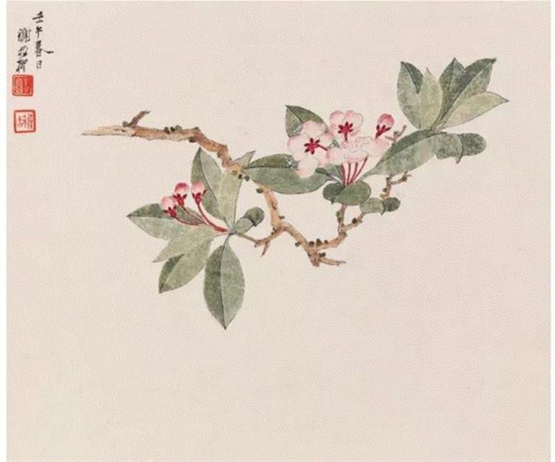 【嘉德秋拍】精工墨法 诗境繁花 | 谢稚柳山水及花卉册,谢稚柳,花卉,嘉德秋拍,精工,墨法,繁花,稚柳,谢稚,敦煌,册页