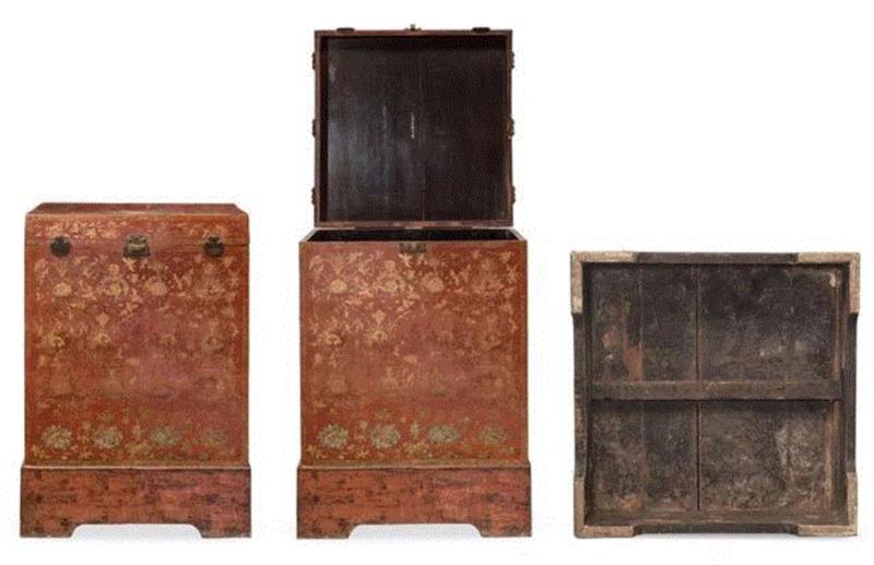 【嘉德秋拍】清隽明朗 · 拟古烁今 | 工艺品部两大家具专场,家具,嘉德秋拍,清隽,明朗,工艺品,紫檀,纹饰,浮雕,黄花梨,衣箱