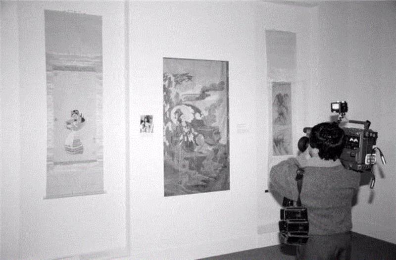 1991年美国华盛顿赛克勒美术馆（Sackler Gallery）“血战古人—张大千六十年回顾展”展