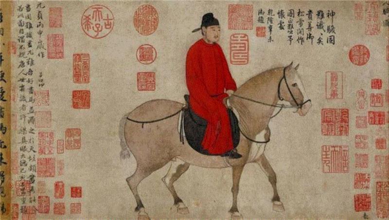 赵孟頫特展第二期，藏匿在《人骑图》里的画外音 | 故宫&武英殿,赵孟頫,藏匿,画外音,故宫,武英殿,题跋,唐人,韩干,画马,赵雍